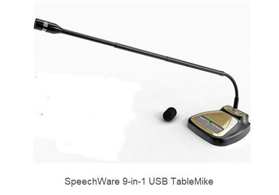 SpeechWare 9-in-1 USB TableMike